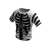 Skelly T-Shirt White Black