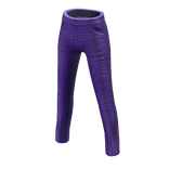 Skinny Fit Denim Jeans -  Purple