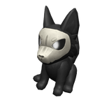 Skull Doggie Plush Companion