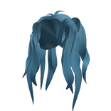 Sky Blue Trendy Fancy Hair