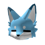 Sleepy Blue Kemono Fox