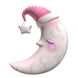Sleepy Pink Moon