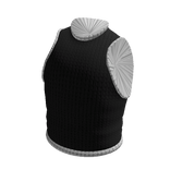 Sleeveless Cropped Knit (Black)