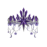 Snowy Crystal Halo purple