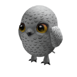 Snowy Owl Shoulder Pal