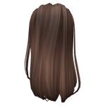 Soft Long Brown Bangs