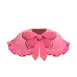 Soft Pink Holiday Coat with Hot Pink and Gold Trim