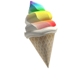 Soft Serve Rainbow Icecream