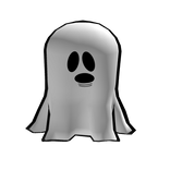 Sp00ky Cartoony Ghost Pal!