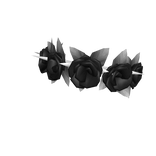 Spiked Dark Rose Crown