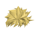 Spiky Blonde Anime Hair