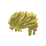 Spiky Manga Hair Blond