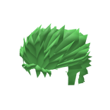 Spiky Manga Hair Green