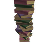Stack of Books Left