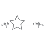 Star Glasses- Silver