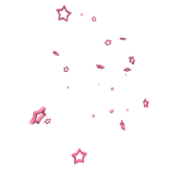 Star Outline Aura Pink