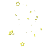 Star Outline Aura Yellow