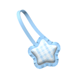 Star Ruffled Pillow Purse [Blue]