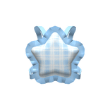 Star Ruffled Pillow Tiny Backpack [Blue]