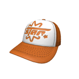 STAR TRUCKER CAP -- ORANGE