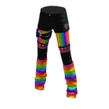 Starchild Pants Rainbow Black
