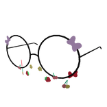 Sticker Glasses - Fruit Candy