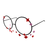 Sticker Glasses - Twinkle