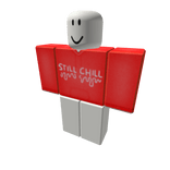 Still Chill Red Hoodie