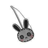 Stitched Bunny Purse