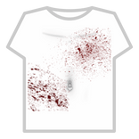 stomach shading piercing collarbone blood ketchup