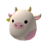 Strawberry Cow - Egg Plushie