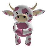 Strawberry Cow Front Pal