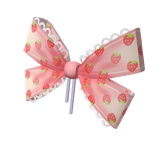 Strawberry Laced Bow