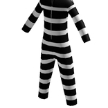 Striped Prison Jumpsuit