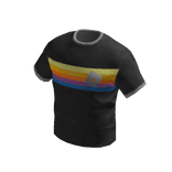 Striped T-Shirt - Black 