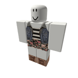 Striped Tank and Floral Skirt with Denim Vest