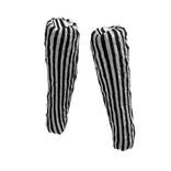 Striped Wool Leg Warmers