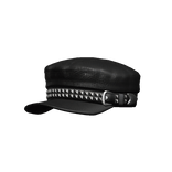 Studded Belt Beret Cap