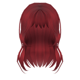 Stylish Bangs Red Hair