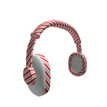 Stylish Candy Cane Wireless Over-Ear Headphones