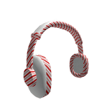 Stylish Candy Cane Wireless Over-Ear Headphones