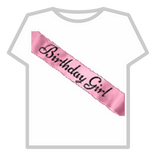 🎀Stylish Pink Ribbon Sash BIRTHDAY GIRL ;)) 👸