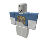 Sublime Half Tucked Overlayed Blue Graphic Tee