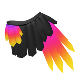 Sunset Fluffy Wings