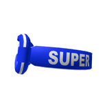 SUPER! Blue Goggles (Sideways) 