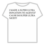 super ultra donation