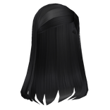 Supermodel Sidepart Hair (Black)