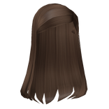 Supermodel Sidepart Hair (Brown)