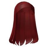Supermodel Sidepart Hair (Red)