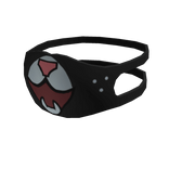 Surprised Black Cat Mask
